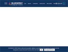 Tablet Screenshot of bluenergygroup.it